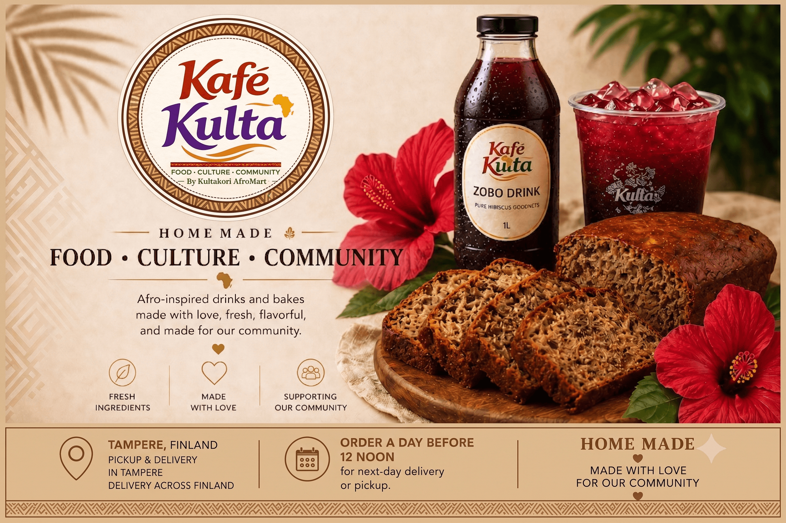 Kafé Kulta — Home Made Food, Culture, Community